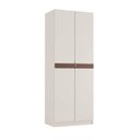 Ver imagem 3 de Guarda Roupa Planejado 2 Portas Corino e 2 Gavetas Hera CabeCasa MadeiraOriginals Off White