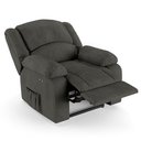 Ver mais imagens de Poltrona do Papai Reclinável Sala de Cinema Madrid Power Touch USB Linho Chumbo G26 Gran Belo