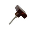 Ver imagem 1 de Puxador Decorativo Móveis Gaveta Acrílico Ambar Madeira