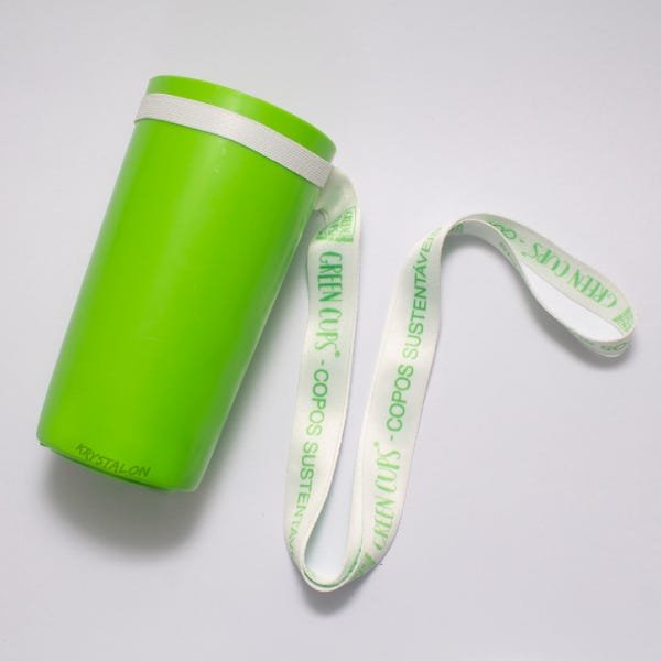 8 Copos Eco Sustentavel 500ml Green Cups