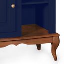 Ver imagem 4 de Gabinete para Banheiro 1 Porta 2 Nichos e Pés Luiz Xv Dália 3051