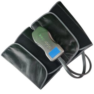 Massageador Compressao de Ar Panturrilha Perna Aperta Esquenta Massageia Alivia Dor Inchaço Tensao M