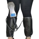 Ver imagem 4 de Massageador Compressao de Ar Panturrilha Perna Aperta Esquenta Massageia Alivia Dor Inchaço Tensao M