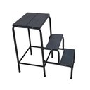 Ver imagem 1 de Banqueta Escada Dobrável 3 Degraus Preta