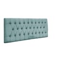 Ver imagem 1 de Painel Imperatriz 100 cm com Capitonê Azul Tiffany
