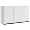 Ver imagem 1 de Armário Aereo 3 Portas 120cm 100% MDF Kali Premium 3042.10 Branco Nicioli