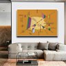 Quadro Decorativo Wassily Kandinsky Diagonal 1930:60x40 cm/BORDA INFINITA - 7