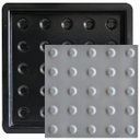 Ver imagem 1 de Forma Piso Tátil Alerta Abs 3d Concreto