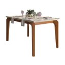 Ver imagem 1 de Mesa de Jantar Retangular Dalia 140x90 Telha Creme Dj Móveis