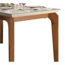 Ver imagem 2 de Mesa de Jantar Retangular Dalia 140x90 Telha Creme Dj Móveis