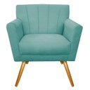 Ver imagem 3 de Kit Diva Recamier Vanessa 185cm Lado Esquerdo e 02 Poltronas Laura Suede - Doce Sonho Móveis RECAMIE