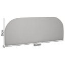 Ver imagem 2 de Painel Suspenso Cabeceira Orgânica Império para Cama Box Queen Size 160cm Bouclê - Sofa Store:bouclê