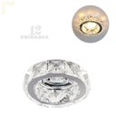 Ver imagem 7 de Kit 12 Spot Pastilhas Cristal 10cm Embutir Corredor Hall Lavabo Ac972