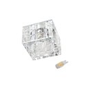 Ver imagem 1 de Spot Cristal K9 Quarto Gesso Embutir Ac974 + Led 3w Branco Quente