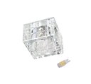 Ver imagem 1 de Kit 8 Un Spot Cristal Embutido Lavabo Ac974 + Led 3w Branco Quente