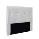 Ver imagem 1 de Cabeceira Cama Box Solteiro 90 Cm Aquilla Linho Grigio S04 - D'Rossi
