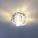 Ver imagem 6 de Kit 8 Spot Cristal K9 Gesso Embutir Sala Lavabo Ac661 + LED 3W Branco Frio