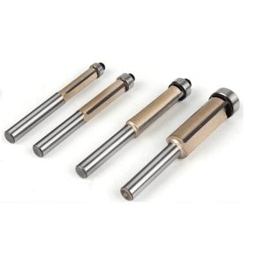 Conjunto Fresa Reta Rolamento Haste 6mm Rebaixo / Formica
