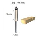 Ver imagem 2 de Conjunto Fresa Reta Rolamento Haste 6mm Rebaixo / Formica