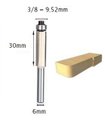 Ver imagem 2 de Conjunto Fresa Reta Rolamento Haste 6mm Rebaixo / Formica