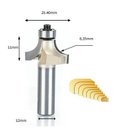 Ver imagem 4 de Fresa Quebra Canto / Arredonda Canto com Rolamento 12mm X 1/2