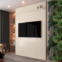 Painel Ripado para Tv até 55 Polegadas Intense 135cm - 3 Painel Ripado para Tv até 55 Polegadas Intense 135cm - 3