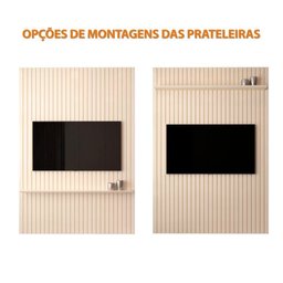 Painel Ripado para Tv até 55 Polegadas Intense 135cm - 6 Painel Ripado para Tv até 55 Polegadas Intense 135cm - 6