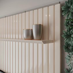 Painel Ripado para Tv até 55 Polegadas Intense 135cm - 4 Painel Ripado para Tv até 55 Polegadas Intense 135cm - 4