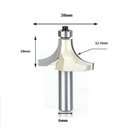 Ver imagem 5 de Fresa Quebra Canto / Arredonda Canto com Rolamento 6mm X 1"