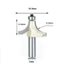 Fresa Quebra Canto / Arredonda Canto com Rolamento 6mm X 7/8 - 6