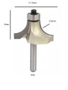 Ver imagem 4 de Fresa Quebra Canto / Arredonda Canto com Rolamento 6mm X 3/4