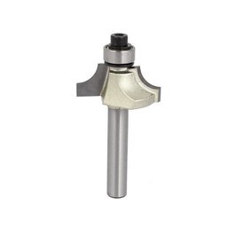 Fresa Quebra Canto / Arredonda Canto com Rolamento 6mm X 1/2 - 3