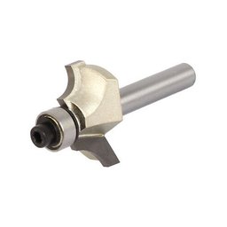 Fresa Quebra Canto / Arredonda Canto com Rolamento 6mm X 1/2 - 1