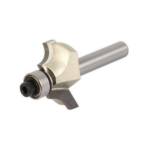 Fresa Quebra Canto / Arredonda Canto com Rolamento 6mm X 1/2