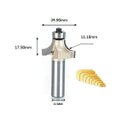 Ver imagem 5 de Fresa Quebra Canto / Arredonda Canto Rolamento 12mm X 7/8