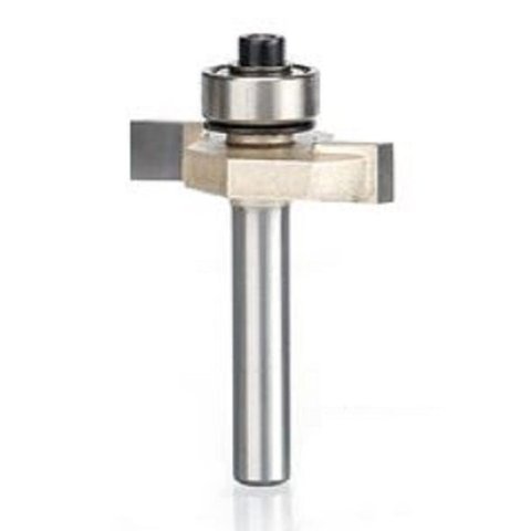 Fresa T Serrinha Debrum Com Rolamento 6mm X 1/4 ( Perfil T)