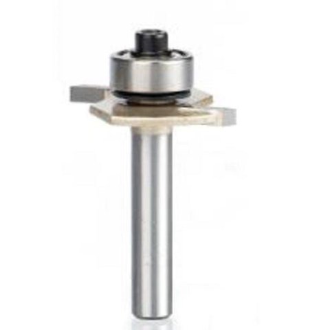 Fresa T Serrinha Debrum com Rolamento 6mm X 5/32 ( Perfil T)