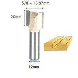 Fresa Para Tupia Reta Haste 12mm X 5/8 ( 15.87mm) - 4