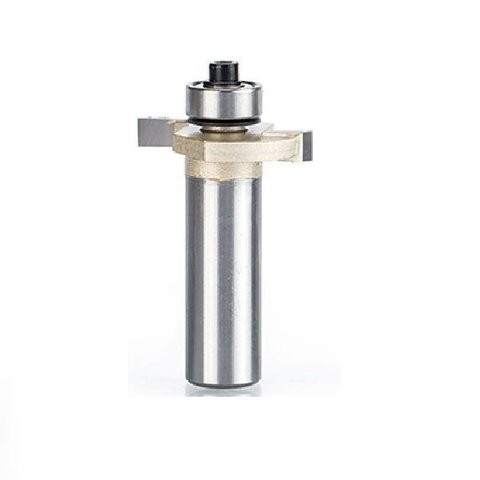 Fresa T Serrinha Debrum com Rolamento 12mm X 3/16 ( Perfil T)