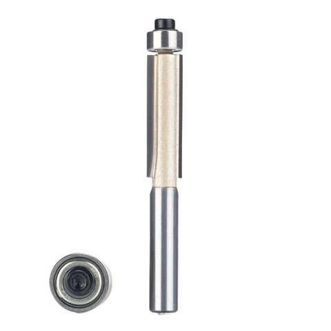 Fresa Reta com Rolamento 6mm x 1/2 para Rebaixo / Formica