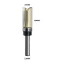 Ver imagem 2 de Fresa Paralela com Rolamento Superior Haste 12mm Corte 21x50