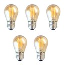Ver imagem 1 de 5 Lâmpada Bolinha Filamento Led Vintage 4w 2200k Quente E27 Ali32