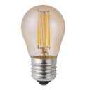 Ver mais imagens de 4 Lâmpada Filamento Retrô Led 4w Bolinha 2200k Quente E27 Ali32