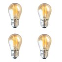 Ver imagem 1 de 4 Lâmpada Filamento Retrô Led 4w Bolinha 2200k Quente E27 Ali32