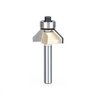 Fresa Chanfro 45 Graus com Dois Cortadores 6mm X 3/8 ( Widea) - 1