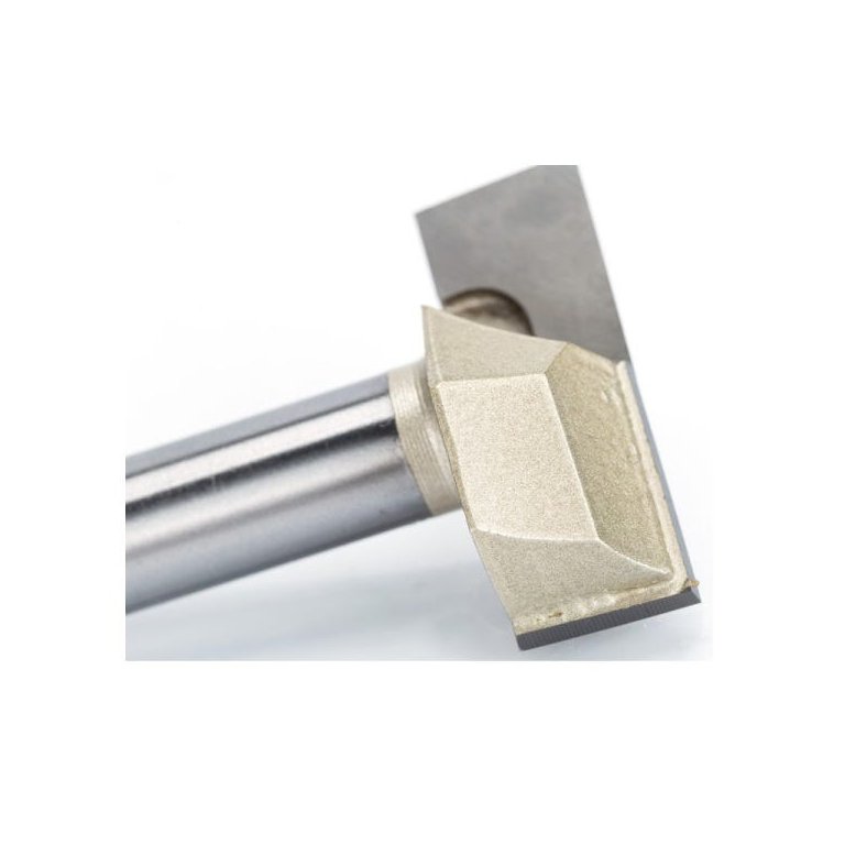 Fresa Paralela Cortante / Fundo Plano Haste 12mm Corte 2 Pl
