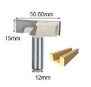 Ver imagem 6 de Fresa Paralela Cortante / Fundo Plano Haste 12mm Corte 2 Pl