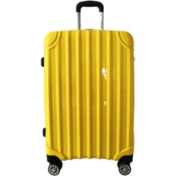 Mala Pequena Bordo de Viagem em Polipropileno Rodas com Giro 360 Graus - Miami - Santino - Amarelo - 1