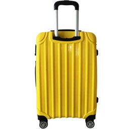 Mala Pequena Bordo de Viagem em Polipropileno Rodas com Giro 360 Graus - Miami - Santino - Amarelo - 2