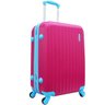 Kit Conjunto 3 Malas de Viagem Fibra Giro 360 Expansor PMG - ROSA SINTRA - 4